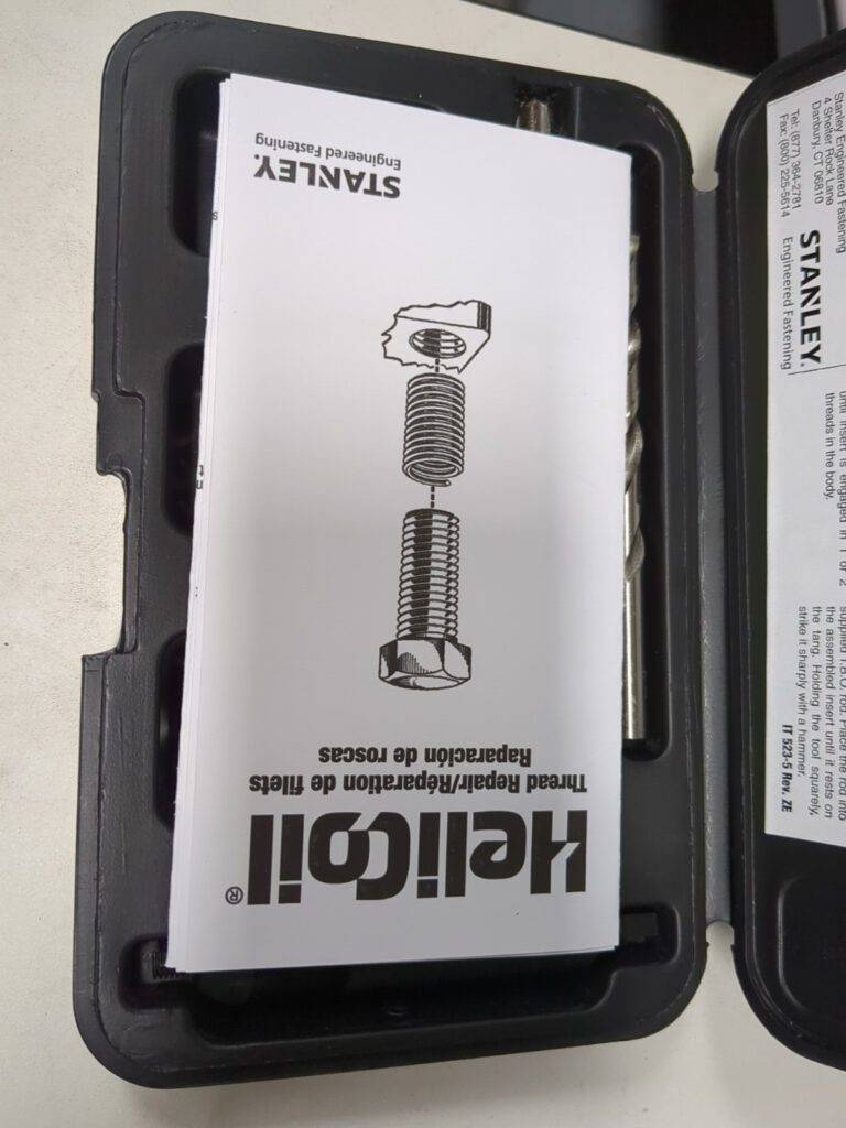 Heli-Coil Thread Repair Kit:5/16-24 Threaded Insert 5402-5