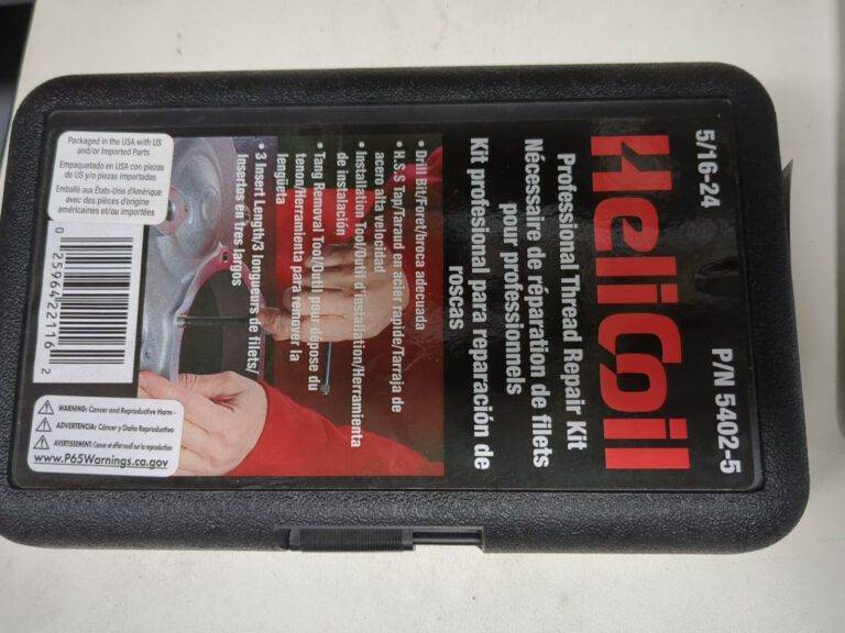 Heli-Coil Thread Repair Kit:5/16-24 Threaded Insert 5402-5