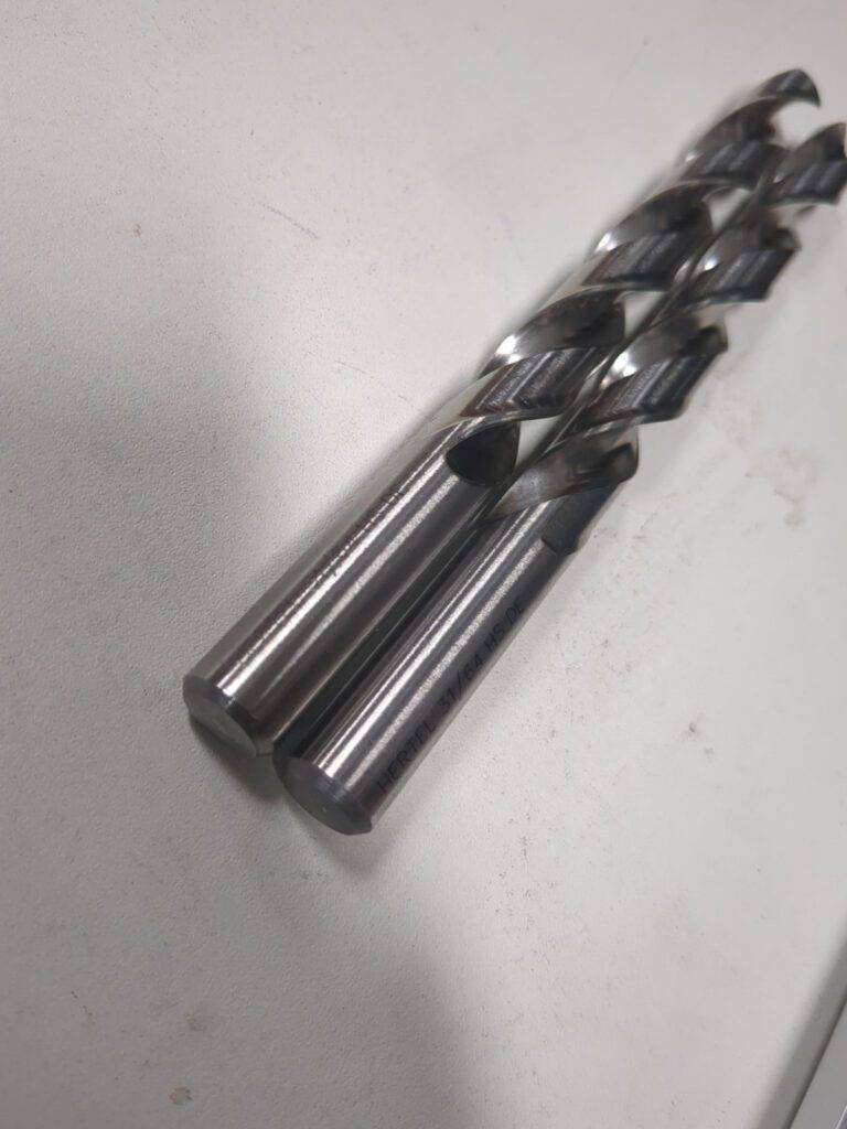 Hertel 2pk Jobber Length Drill Bits: 31/64" (0.4844) Dia, 118 deg, HSS 85703627