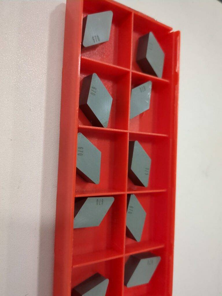 SANDVIK COROMANT 10pc Turning Inserts DNG453T0320 670, Ceramic 5731580