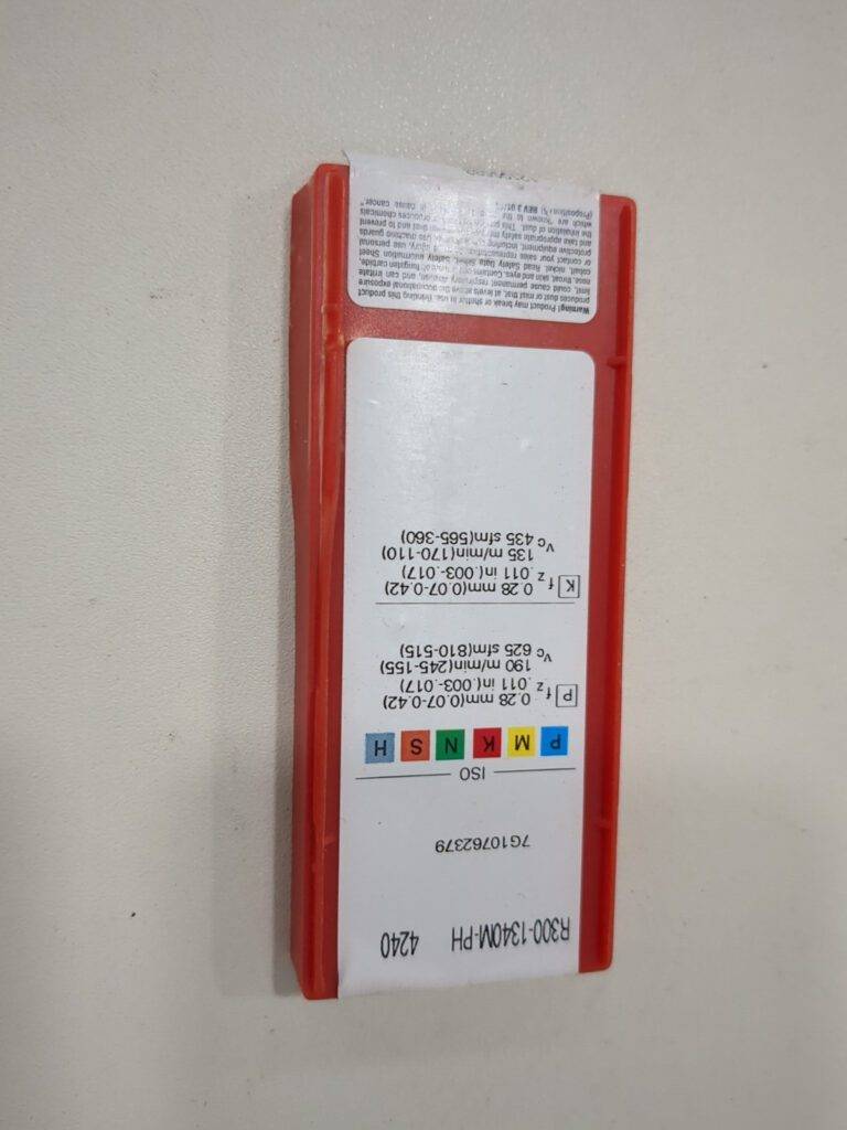 SANDVIK 10pc Milling Inserts: 4240, Solid Carbide 5744675