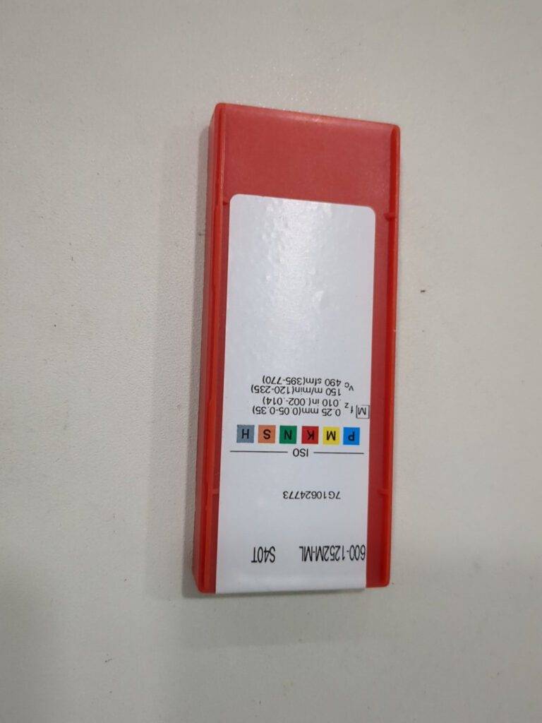 SANDVIK 10pc Milling Inserts ANSI 600-1252M-ML S40T Solid Carbide 7082920