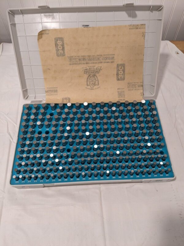 MEYER GAGE Class Z Plug Gage Set: 0.251 to 0.5" Range M2P INCOMPLETE
