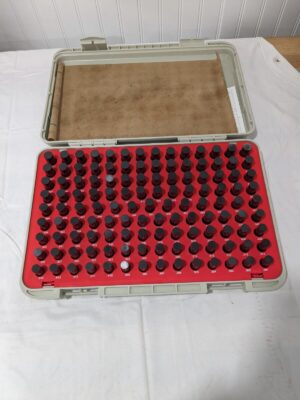 VERMONT GAGE Class ZZ Plug Gage Set: 0.501 to 0.625" Range, 125 Pc 901200600