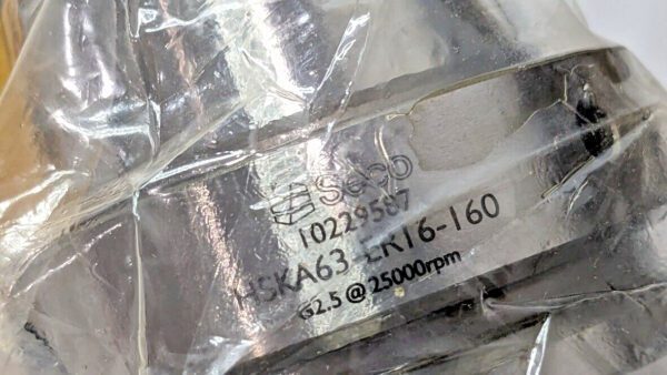 Seco ER16 Collet Chuck Dual Contact Taper Shank HSKA63-ER16-160 10229587