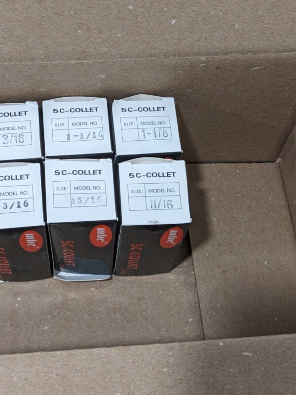 MHC 18 Piece, 1/16 to 1-1/8″ Capacity, 5C Round Collet Set 09632357