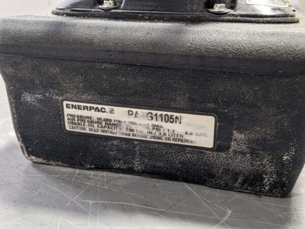 Enerpac Turbo II Single Acting Air Hydraulic Pump PATG1105N Parts/Repair