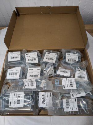 TRITON PRODUCTS 63 Pc Pegboard Hook Set, Steel Use with LocBoard LH2-KIT