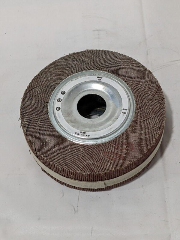Tru-Maxx Unmounted Flap Wheel 6" x 1-1/2", 60 Grit, AO 87662417