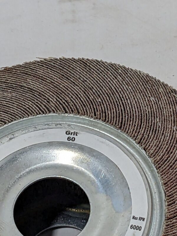 Tru-Maxx Unmounted Flap Wheel 6" x 1-1/2", 60 Grit, AO 87662417