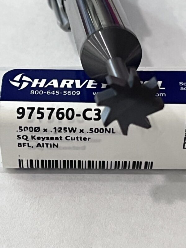 Harvey Tool Woodruff Keyseat Cutter 1/2" Cut Dia 975760-C3