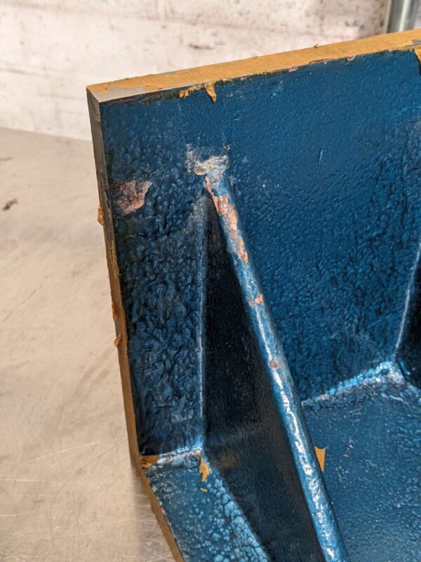 Double Web Angle Plate 10" x 10" x 10" Cast Iron Machined PARTS / REPAIR