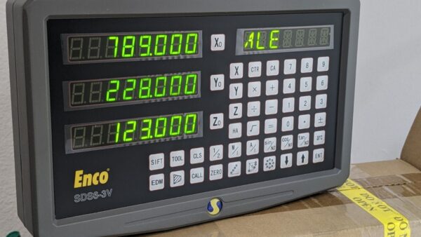 Enco 3-Axis Milling DRO System 36" X 14" X 18" 36X14X18XSDS3V