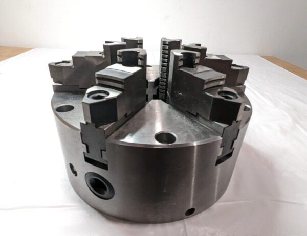Pratt Burnerd 8" SETRITE 6-Jaw Scroll Chuck Plain Back 3000 Max RPM 0826300