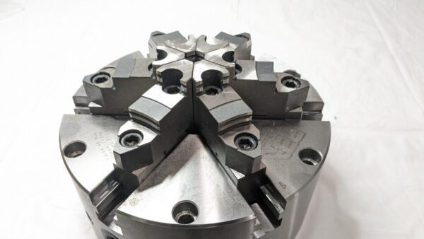 Pratt Burnerd 8" SETRITE 6-Jaw Scroll Chuck Plain Back 3000 Max RPM 0826300