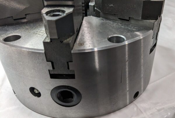 Pratt Burnerd 8" SETRITE 6-Jaw Scroll Chuck Plain Back 3000 Max RPM 0826300