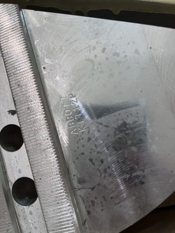 Abbott Workholding Products Soft Lathe Chuck Jaw: Serrated
