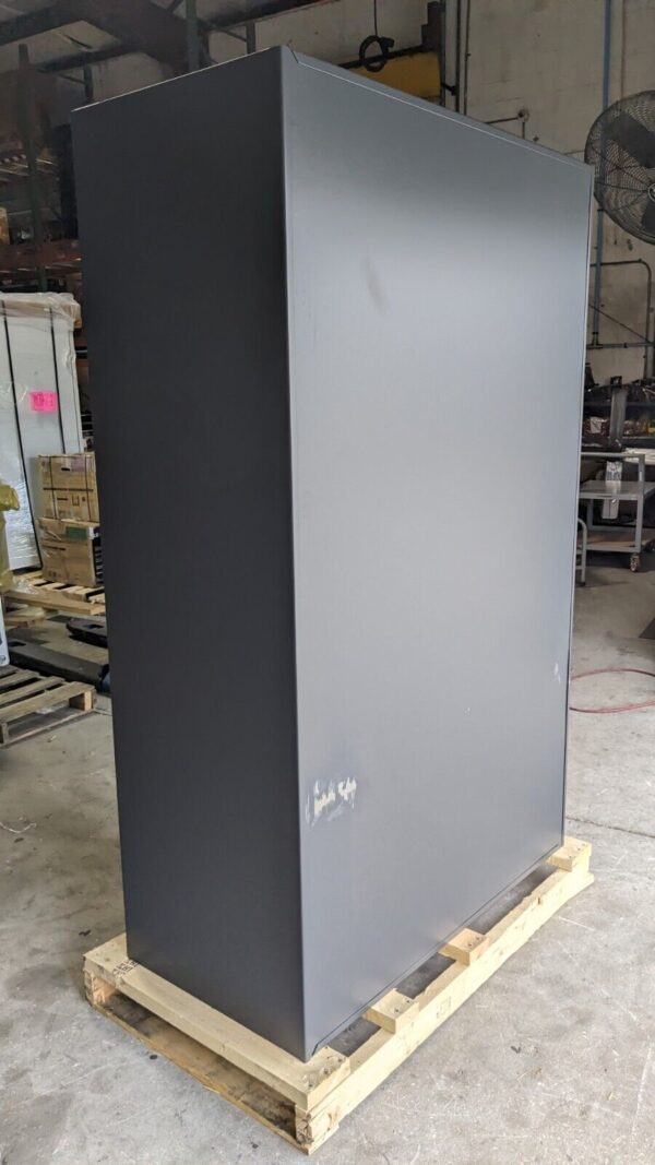 Valley Craft Industrial Storage Cabinet 14 Ga. Steel Grey 48 x 24 x 78 F89109