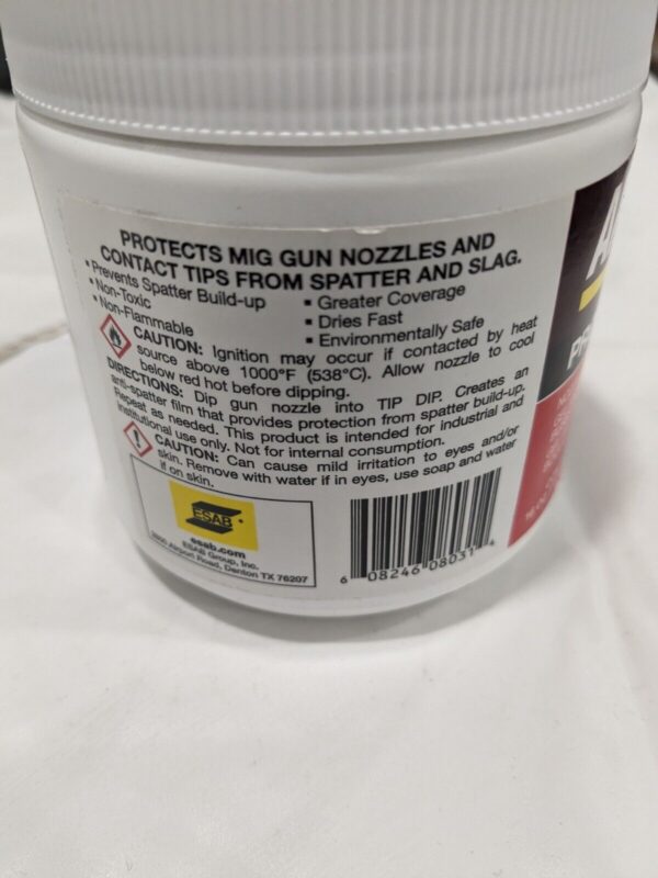 Arcair Gel Protex Tip-Dip Anti-Spatter Gel: 16 oz Jar 57021105