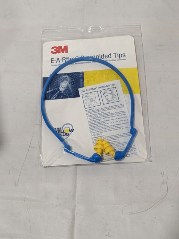 3M Earplugs: 27 dB, Foam, Flanged, Push-In Qty 10 7000052747