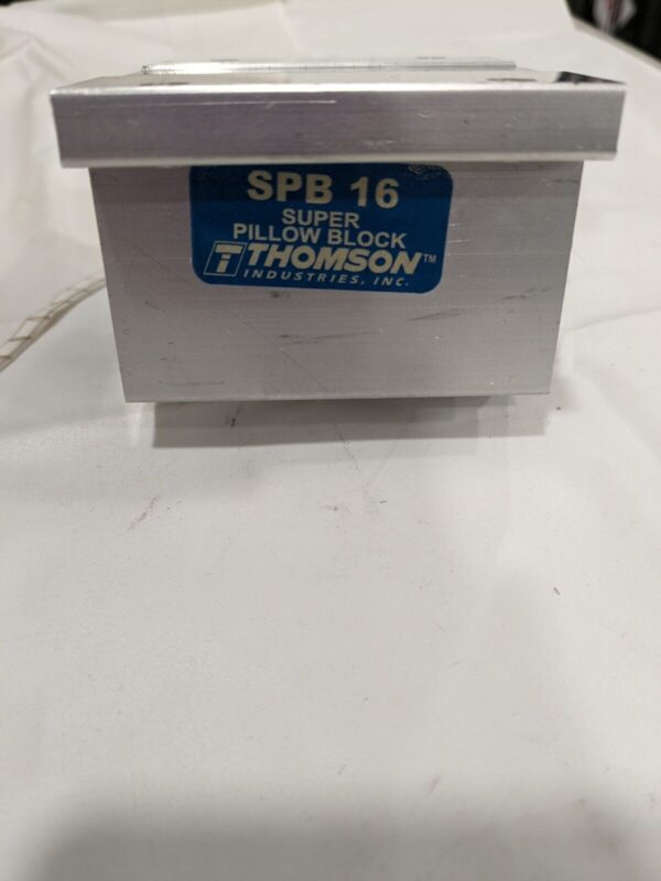 Thomson Pillow Block Bearing 1" Inside Diam, 1050/2100 Lbs. Dynamic Cap. SPB16
