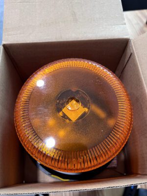 Ecco Strobe Light: Amber, Pipe & Surface Mount, 12V 7965A