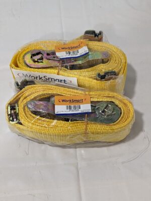 WorkSmart 12 Ft. Long x 2" Wide, 1 Ply, Poly Strap Qty 2 WS-MH-RTD-009