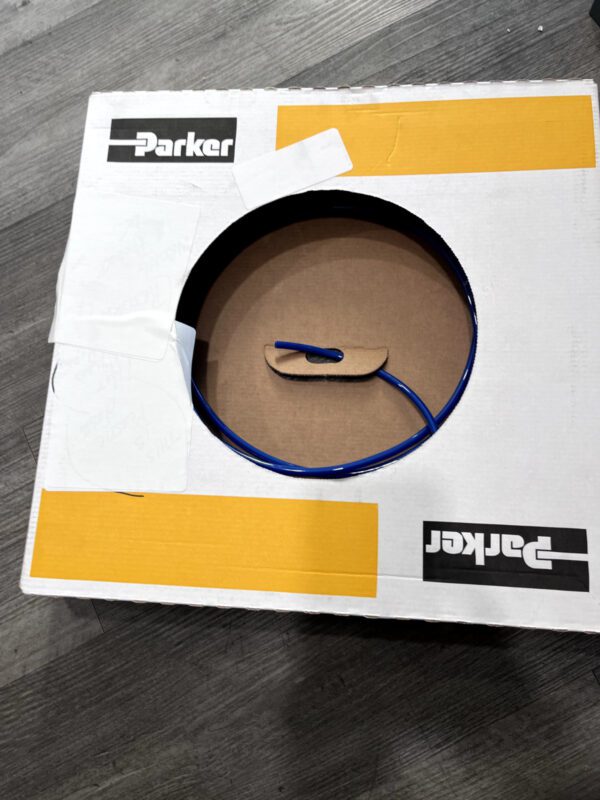 Parker Polyurethane Tube 100' Long 170 Max psi -40 to 165 ° F Blue 95UM6BLU100
