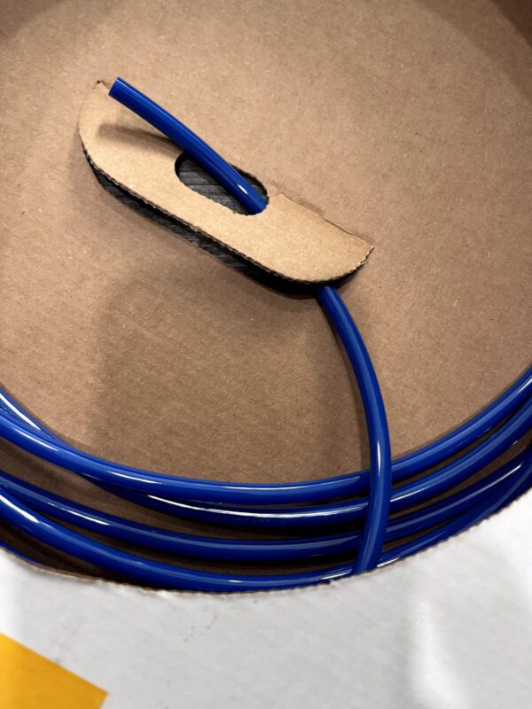 Parker Polyurethane Tube 100' Long 170 Max psi -40 to 165 ° F Blue 95UM6BLU100