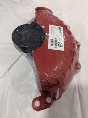 BRADY Gate Valve Lockout: 3 to 7" Valve Handle Width, 2 Padlocks Max 148648