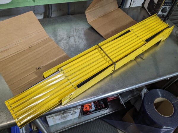 Illinois Engineered Products XL1240 Portable Folding Barrier Safety Gate