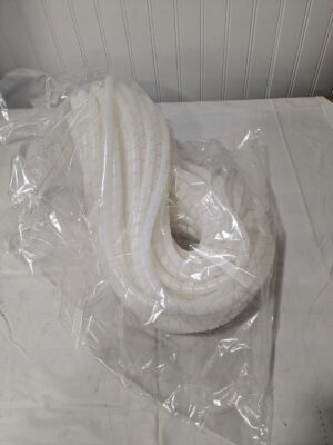 HDPE Wire & Hose Harness Cable Sleeve 0.396" ID, Natural (Color) 100' 22005