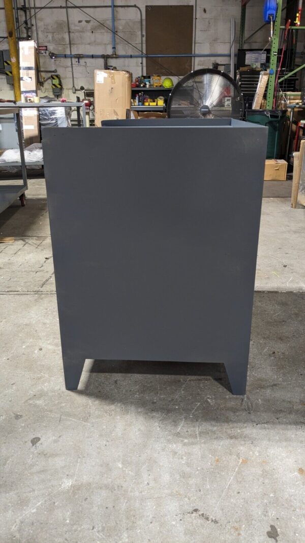 Durham Table High Storage Cabinet 2-Shelf 16 Ga. Steel 3000-95 Scratch N Dent
