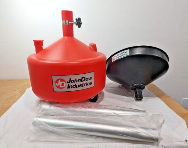 JohnDow Industries 8-Gallon Economy Portable Poly Oil Drain JDI-8DCP