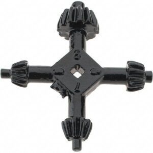 4-Way Drill Chuck Key: K2, K3, K32 & K4 Qty 2 CH100 ST12