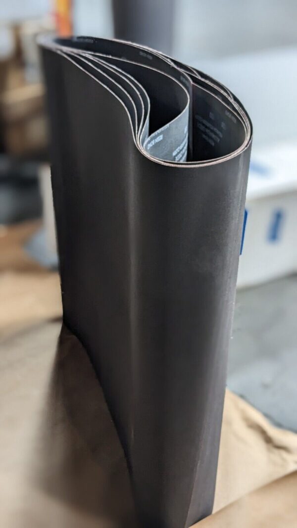CASE OF 5 Norton Gemini R766X AO Plyweld Abrasive Belts 30"x72" 120G 69957319697