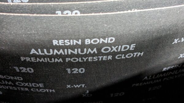 CASE OF 5 Norton Gemini R766X AO Plyweld Abrasive Belts 30"x72" 120G 69957319697