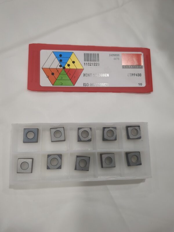 ALLIED MACHINEANDENGINEERING 10pcIndexable DrillInsert XCNT10T308 carb. 11821229