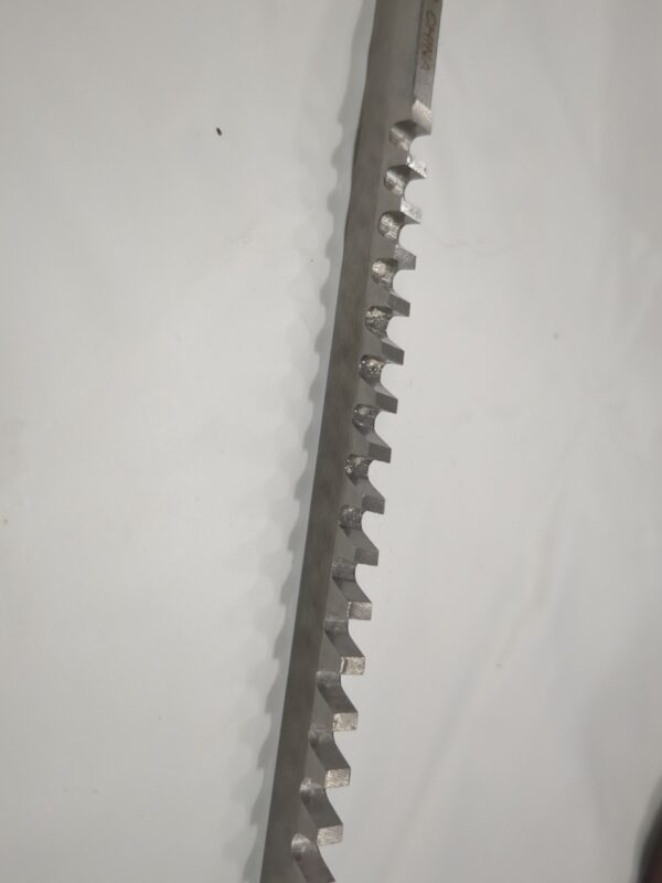 Keyway Broach: Style B, High Speed Steel, 3/16" Wide 395-1112