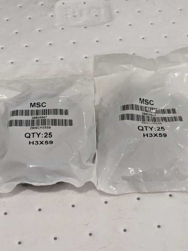 O-Ring: 65 mm OD, 59 mm ID, 3 mm Thick, Buna-N Qty 50 ZMSCH3X59