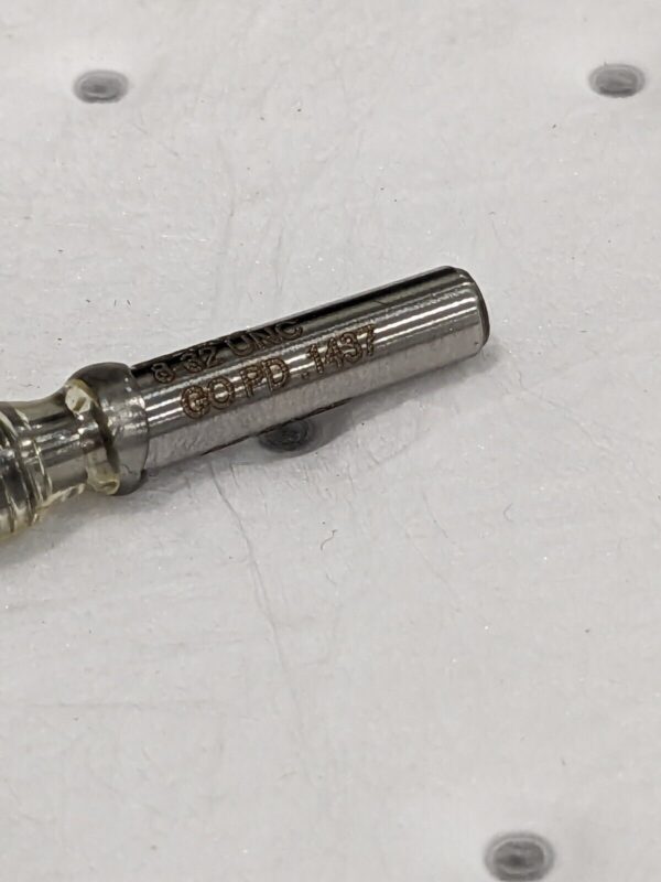 GF GAGE Plug Thread Gage: #8-32 Thread, Go 0.1437" Pitch Dia W016432GK