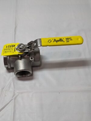 APOLLO Standard Manual Ball Valve: 1" Pipe FNPT x FNPT x FNPT 7660527A