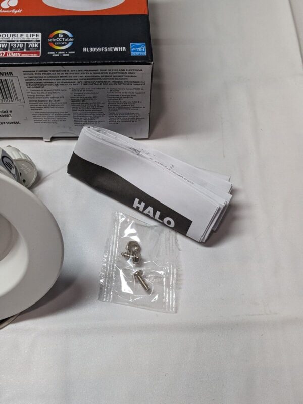 HALO 3" All-Purpose Retrofit LED Module,500 Lumen,90 CRI, White RL3059FS1EWHR