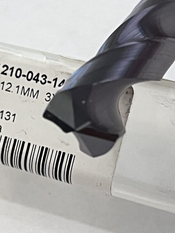 Seco Screw Machine Length Drill Bit: 12.10 mm (0.4764) Dia, 140 deg, Solid Carb