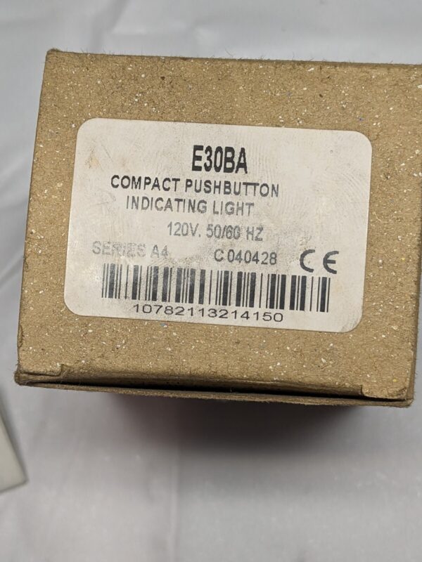 CUTLER HAMMER E30 BA 120V Compact Push Button Indicating Pilot Light E30BA