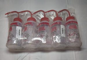 DYNALON LABWARE Polyethylene Safety Wash Bottle: 3" Width/Dia Qty 5 506495-0001