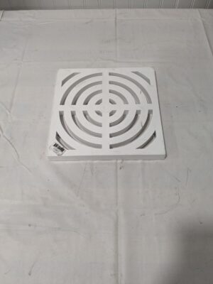 Jones Stephens Pvc Full Top Grate 3/4" X 9-1/8" X 9-1/8" S59010