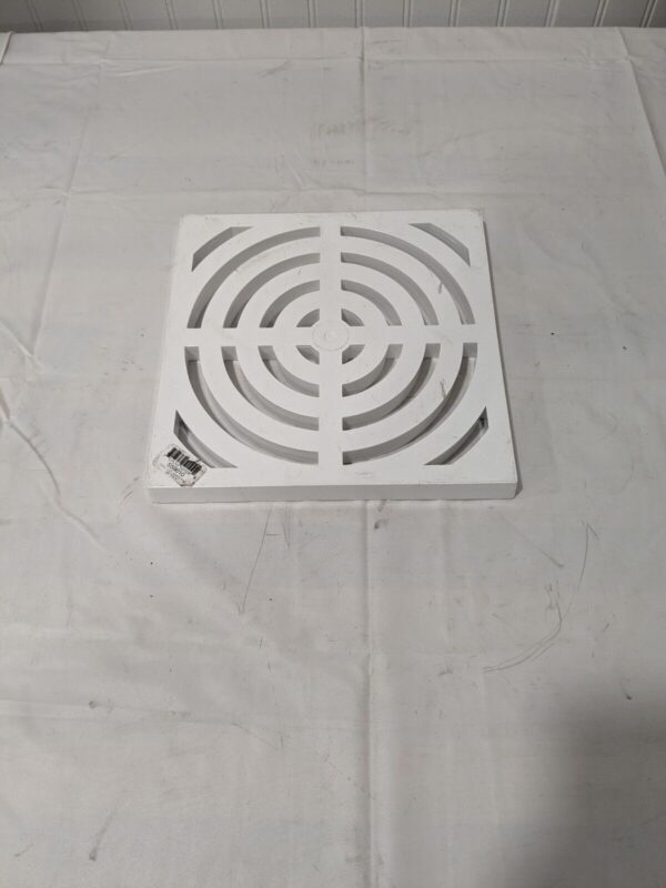Jones Stephens Pvc Full Top Grate 3/4" X 9-1/8" X 9-1/8" S59010