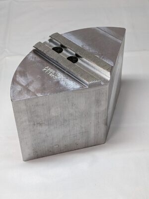 Abbott Soft Lathe Chuck Jaw: Serrated 8" OAW, 4" OAH Qty 1 KTT8P1