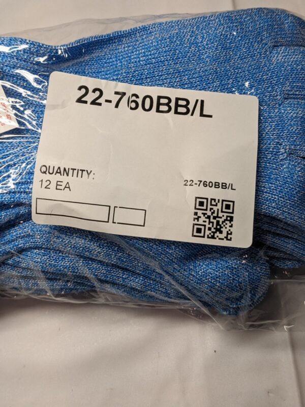 Kut Gard Seamless Knit Dyneema Blended Antimicrobial Glove SzL Qty 12 22-760BB/L